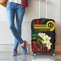 Vanuatu Independence Day Luggage Cover Yumi 45th Hapi Indipendens Dei LT01 - Polynesian Pride