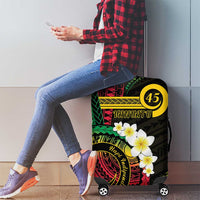 Vanuatu Independence Day Luggage Cover Yumi 45th Hapi Indipendens Dei LT01 - Polynesian Pride