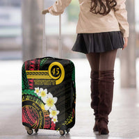 Vanuatu Independence Day Luggage Cover Yumi 45th Hapi Indipendens Dei LT01 - Polynesian Pride