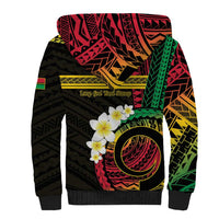 Vanuatu Independence Day Sherpa Hoodie Yumi 45th Hapi Indipendens Dei LT01 - Polynesian Pride