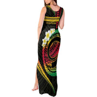 Vanuatu Independence Day Tank Maxi Dress Yumi 45th Hapi Indipendens Dei LT01 - Polynesian Pride