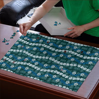 Pikake Maile Tiare Lei Puzzle Polu Lauhala Pattern