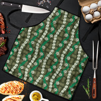 Pikake Maile Tiare Lei Apron Omaomao Lauhala Pattern