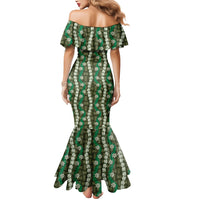 Pikake Maile Tiare Lei Mermaid Dress Omaomao Lauhala Pattern LT01 - Polynesian Pride