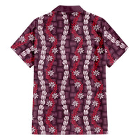 Pikake Maile Tiare Lei Hawaiian Shirt Akala Lauhala Pattern LT01 - Polynesian Pride