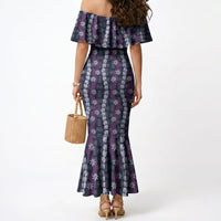 Pikake Maile Tiare Lei Mermaid Dress Poni Lauhala Pattern LT01 - Polynesian Pride
