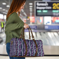 Pikake Maile Tiare Lei Travel Bag Poni Lauhala Pattern