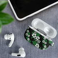 Hawaiian Hibiscus Tribal Floral Green AirPods Case Polynesian Tapa Pattern LT01 - Polynesian Pride
