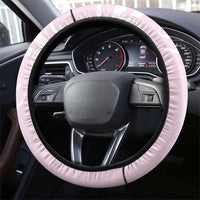 Aotearoa Breast Cancer Steering Wheel Cover New Zealand Maori Pattern LT01 - Polynesian Pride