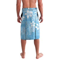Fiji Tapa Pattern Lavalava Plumeria Floral LT01 - Polynesian Pride