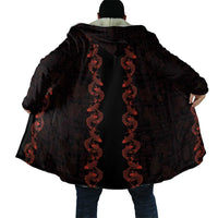Hawaii Japan Koi Fish Red Cloak Tapa Pattern LT01 - Polynesian Pride