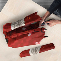 Hawaii Japan Cranes Sakura Flower Red Umbrella Japan Heritage Spirit LT01 - Polynesian Pride