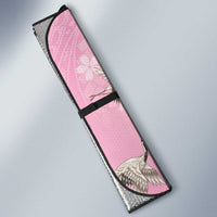 Cranes Sakura Floral Pink Pastel Auto Sun Shade Hawaii Japan Culture - Polynesian Pride