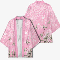 Cranes Sakura Floral Pink Pastel Kimono Hawaii Japan Culture - Polynesian Pride
