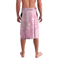 Cranes Sakura Floral Pink Pastel Lavalava Hawaii Japan Culture - Polynesian Pride