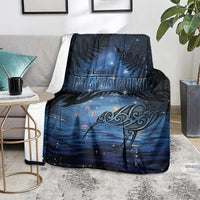 Matariki Kiwi Blanket Silver Fern LT01 - Polynesian Pride