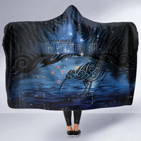 Matariki Kiwi Hooded Blanket Silver Fern LT01 - Polynesian Pride