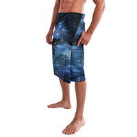 Personalised Matariki Kiwi Lavalava Silver Fern LT01 - Polynesian Pride