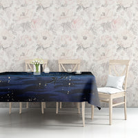 Matariki Kiwi Tablecloth Silver Fern LT01 - Polynesian Pride