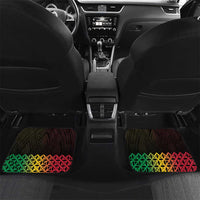 Vanuatu Port Vila Stay Strong Car Mats Long God Yumi Stanap LT01 Set 2pcs - Back Black - Polynesian Pride