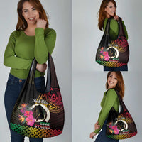 Vanuatu Port Vila Stay Strong Grocery Bag Long God Yumi Stanap