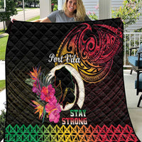 Vanuatu Port Vila Stay Strong Quilt Long God Yumi Stanap