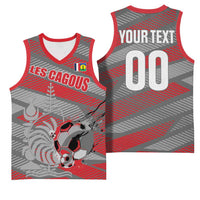 Custom Football 2026 New Caledonia Basketball Jersey Kagus Come On LT01 - Polynesian Pride
