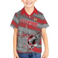 Custom Football 2026 New Caledonia Hawaiian Shirt Kagus Come On LT01 - Polynesian Pride