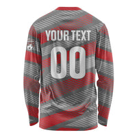 Custom Football 2026 New Caledonia Long Sleeve Shirt Kagus Come On LT01 - Polynesian Pride