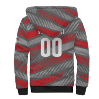 Custom Football 2026 New Caledonia Sherpa Hoodie Kagus Come On LT01 - Polynesian Pride