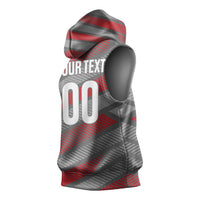 Custom Football 2026 New Caledonia Sleeveless Hoodie Kagus Come On LT01 - Polynesian Pride