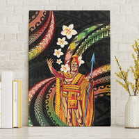 Hawaii King Kamehameha Canvas Wall Art Fantastic Plumeria Reggae LT01 Without Frame Reggae - Polynesian Pride