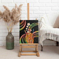 Hawaii King Kamehameha Canvas Wall Art Fantastic Plumeria Reggae LT01 - Polynesian Pride