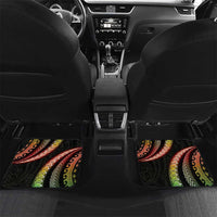 Hawaii King Kamehameha Car Mats Fantastic Plumeria Reggae LT01 Set 2pcs - Back Reggae - Polynesian Pride