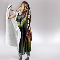 Hawaii King Kamehameha Hooded Blanket Fantastic Plumeria Reggae LT01 - Polynesian Pride