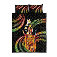 Hawaii King Kamehameha Quilt Bed Set Fantastic Plumeria Reggae LT01 - Polynesian Pride