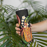 Hawaii King Kamehameha Skinny Tumbler Fantastic Plumeria Reggae