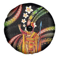 Hawaii King Kamehameha Spare Tire Cover Fantastic Plumeria Reggae