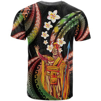 Hawaii King Kamehameha T Shirt Fantastic Plumeria Reggae