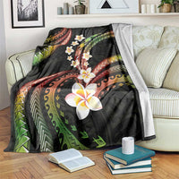Hawaii Plumeria Reggae Blanket Polynesian Pattern LT01 Reggae - Polynesian Pride