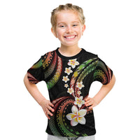 Hawaii Plumeria Reggae Kid T Shirt Polynesian Pattern LT01 Reggae - Polynesian Pride