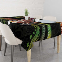 Hawaii Plumeria Reggae Tablecloth Polynesian Pattern LT01 - Polynesian Pride