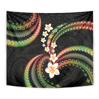 Hawaii Plumeria Reggae Tapestry Polynesian Pattern