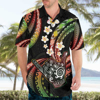 Hawaii Shaka Sign Hawaiian Shirt Fantastic Frangipani Reggae LT01 - Polynesian Pride