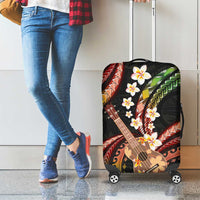 Hawaiian Ukulele Luggage Cover Jawaiian Fantastic Plumeria