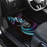 Hawaii Shaka Sign Car Mats Fantastic Frangipani Amethyst Gradient