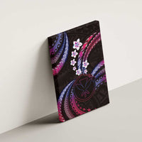 Hawaii Map Kanaka Maoli Canvas Wall Art Fantastic Frangipani Sweet Dream