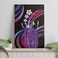 Hawaii King Kamehameha Canvas Wall Art Fantastic Plumeria Sweet Vibes