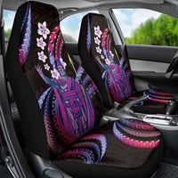 Hawaii King Kamehameha Car Seat Cover Fantastic Plumeria Sweet Vibes