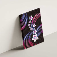 Hawaii Plumeria Canvas Wall Art Sweet Gradient Polynesian Pattern LT01 - Polynesian Pride